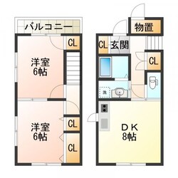 シャロームの物件間取画像